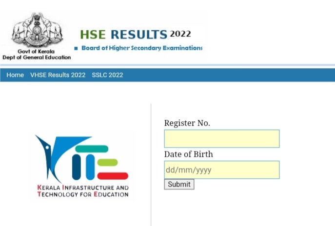 Kerala Plus Two Result 2022