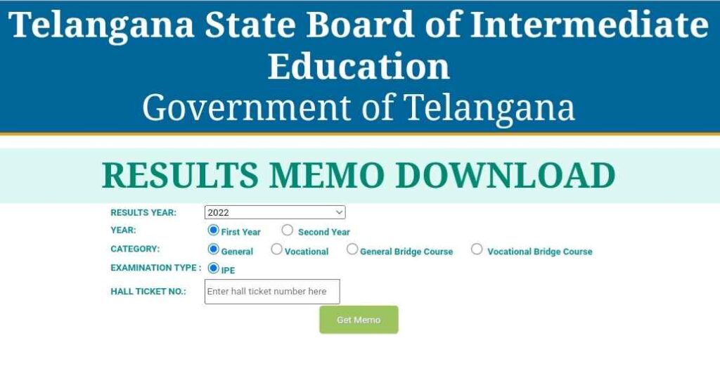 TS Inter Results 2022