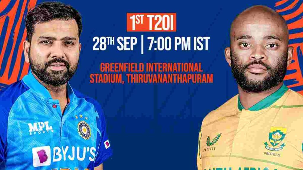 India vs South Africa 1st T20 2022