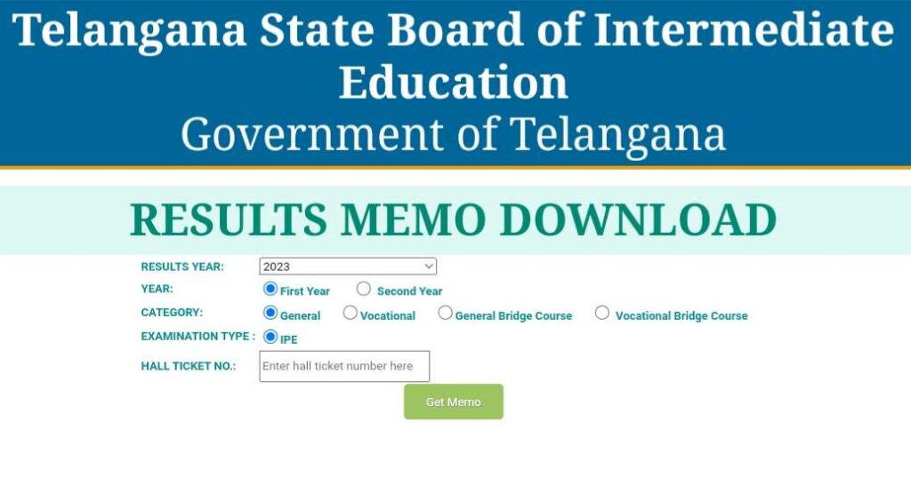 TS Inter Result 2023