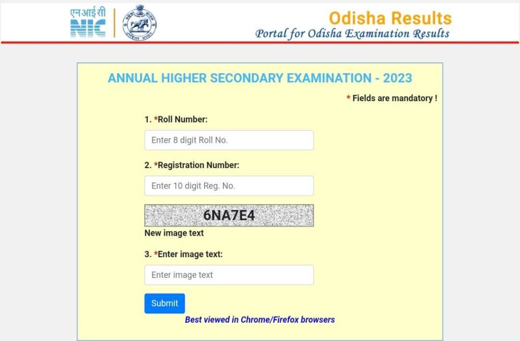 CHSE Odisha 12th result 2023