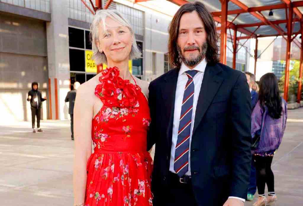 Alexandra Grant expresses her admiration for the "John Wick" star Keanu Reeves