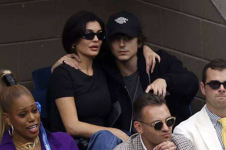 Kylie Jenner and Timothée Chalamet