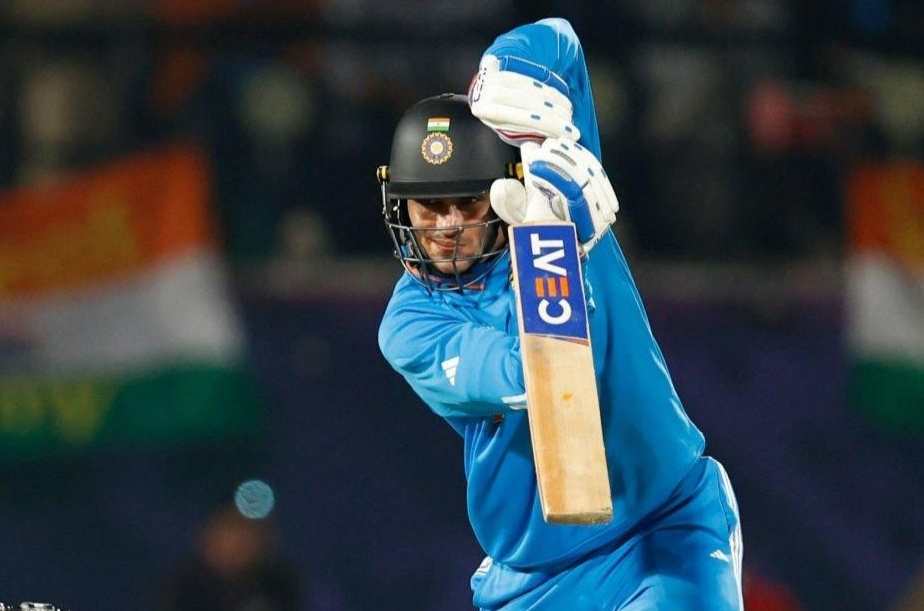 Shubman Gill becomes the fastest batter to reach 2,000 runs in ODI cricket