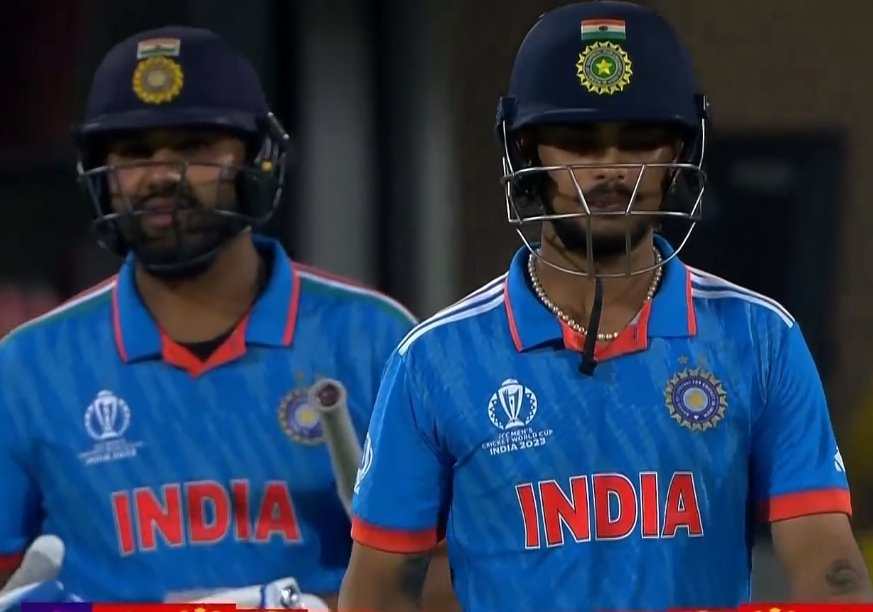 India's three opening batters - Rohit Sharma, Ishan Kishan and Shreyas Iyer couldn't score a single run against Australia