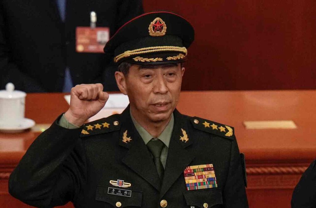 Defence Minister of China Li Shangfu ousted from his position