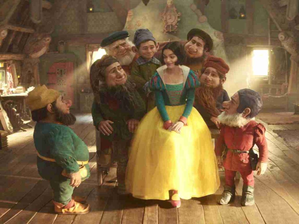 Snow White with dwarfs