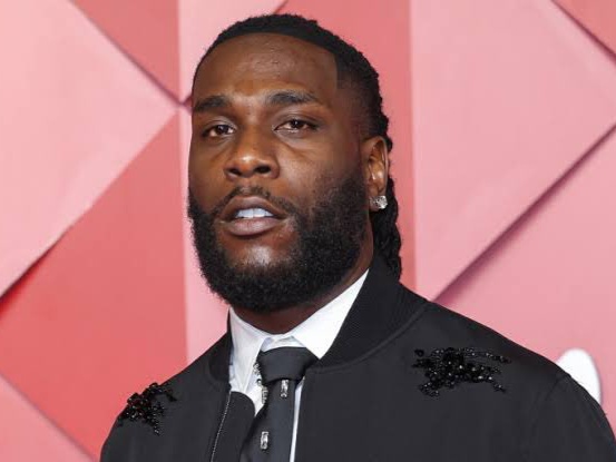 Burna boy on the Red Carpet