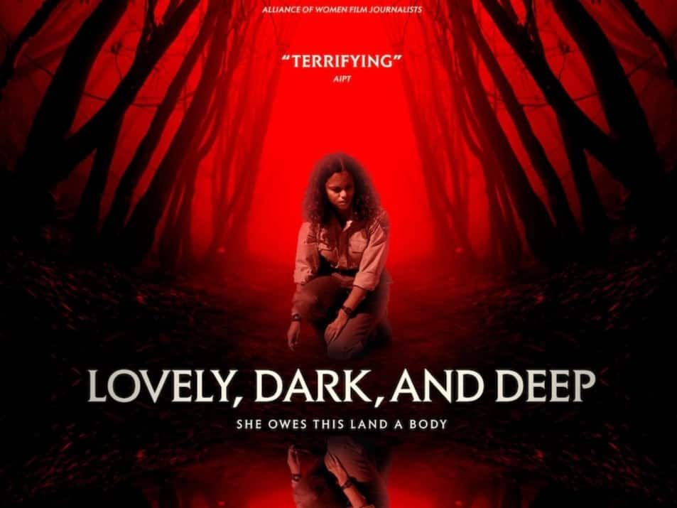 Lovely, Dark, and Deep - Trailer
Description: A psychological horror movie about a ranger encountering a sinister presence in the wilderness.