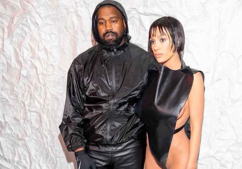 Kanye West and Bianca Censori