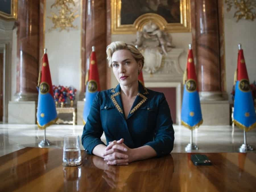 Kate Winslet in The Regime, a new limited series on HBO.