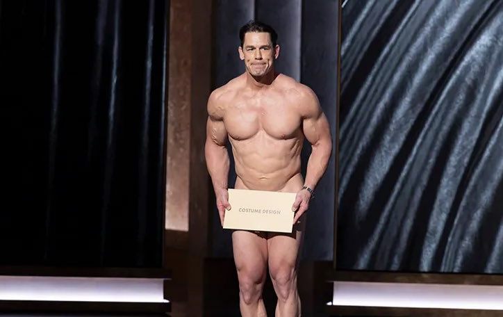 John Cena Nearly Nude at Oscars 2024