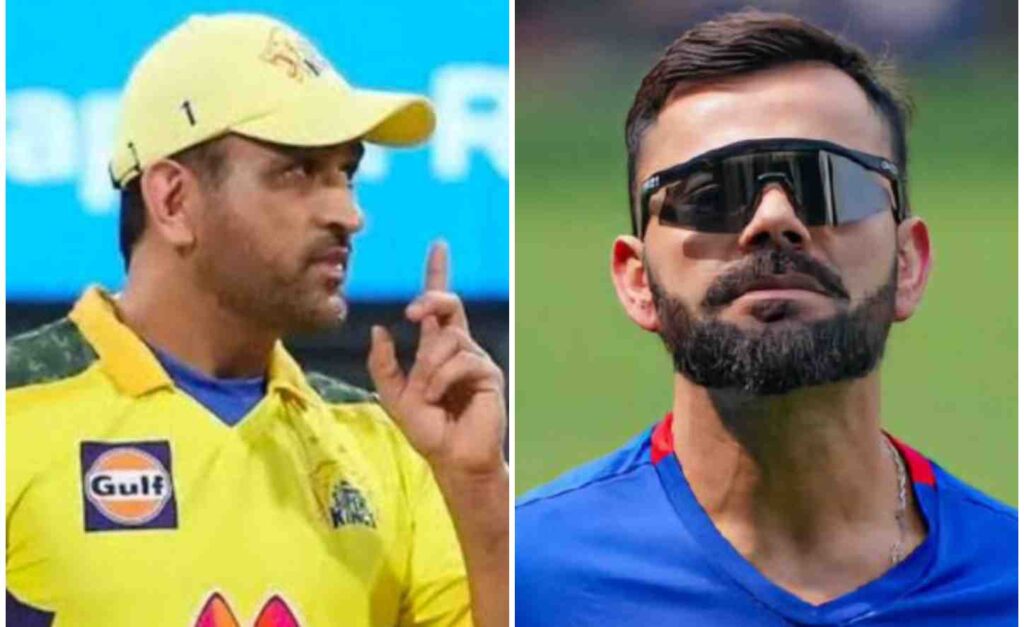 MS Dhoni and Virat Kohli