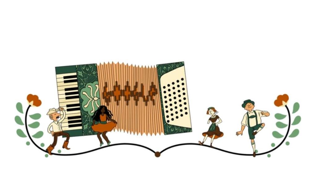 Google Doodle accordian