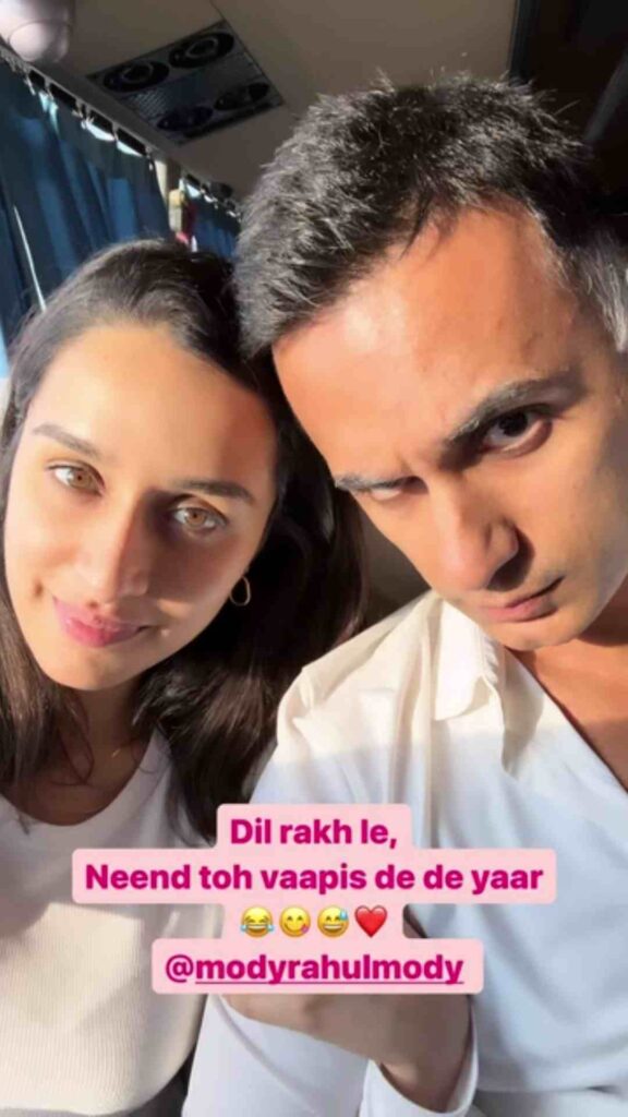 Shraddha Kapoor with her rumored boyfriend Rahul Mody