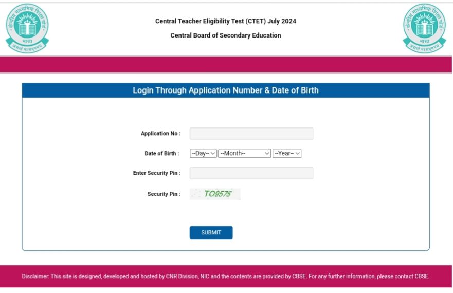 CTET 2024 Admit Card