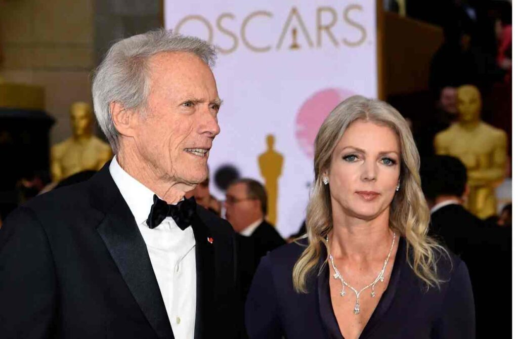 Clint Eastwood and Christina Sandera