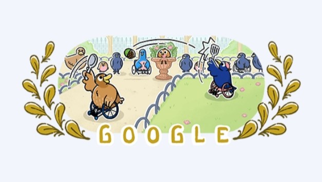 Google Doodle Wheelchair Tennis