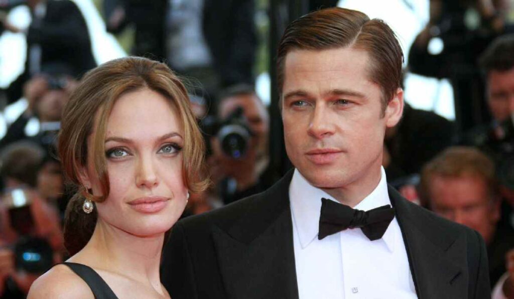 Angelina Jolie and Brad Pitt