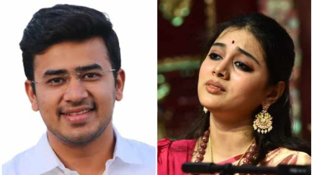 Tejasvi Surya and Sivasri Skandaprasad