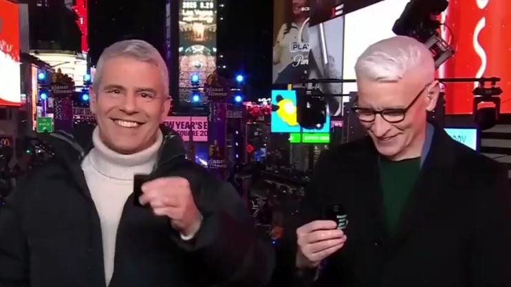 Anderson Cooper and Andy Cohen