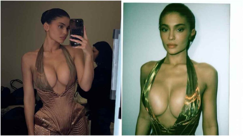 Kylie Jenner’s Jaw-Dropping Paris Fashion Week Look Leaves Little to the Imagination 1 Kylie Jenner