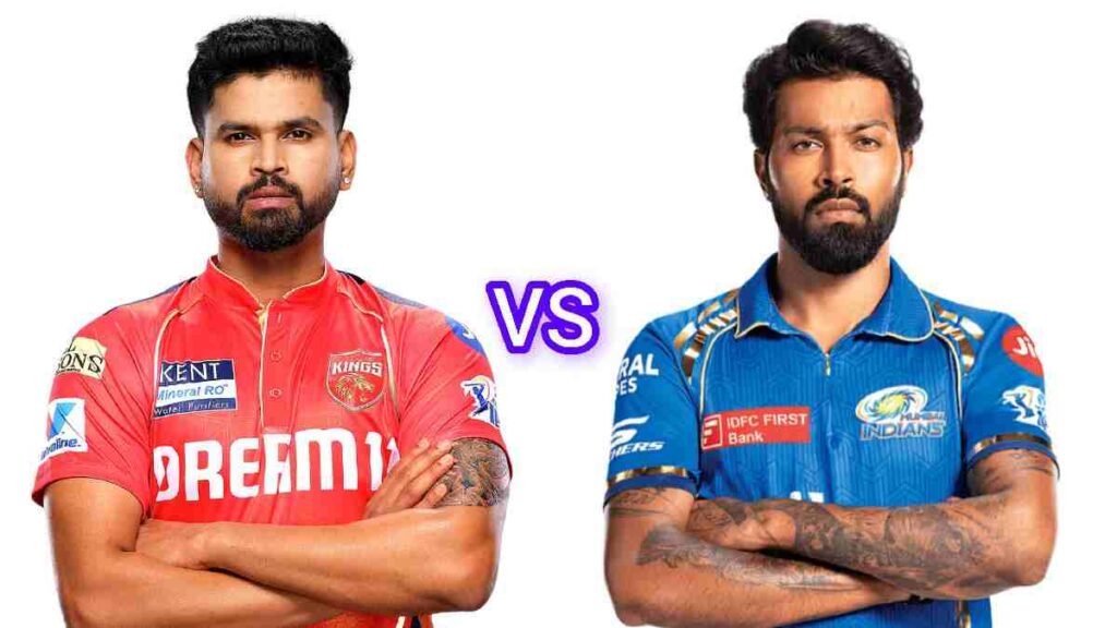 IPL 2025 Showdown: PBKS vs MI – Battle for a Top-Two Finish in Jaipur 1 PBKS vs MI